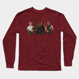 From Dusk Till Dawn: a Minister, Vet, Gecko & Sex Machine Walk Into A Bar Long Sleeve T-Shirt